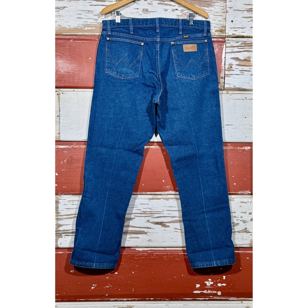 Vintage Wrangler Jeans Regular Fit Denim Classic Blue Mens Size 36x30‎
